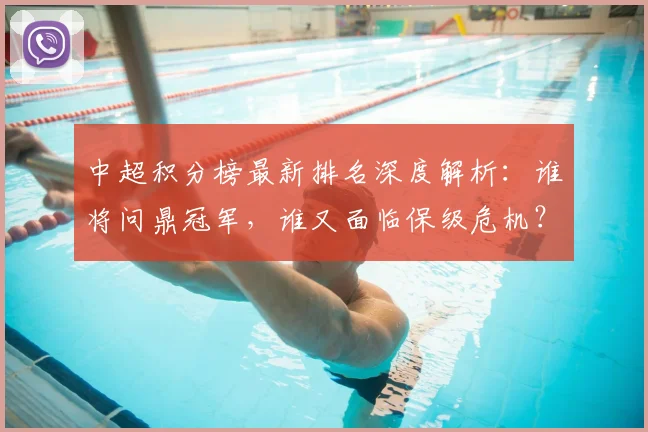 中超积分榜最新排名深度解析：谁将问鼎冠军，谁又面临保级危机？